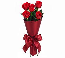 Букет 5 Красных роз Эдлесс Лав в Урожайном