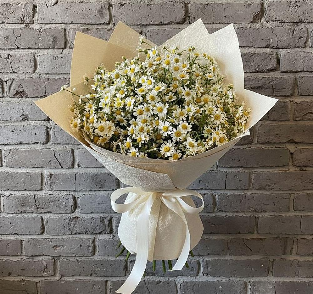 Букет цветов из: Ромашки в Урожайном