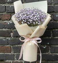 Букет цветов из:  Гипсофила в Урожайном