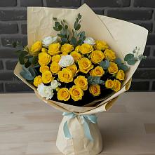 Букет цветов из:  Розы #REPLACE_PRED# Урожайном