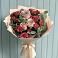 Букет цветов из: Гвоздики и Розы в Урожайном