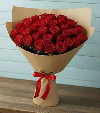 Букет Красные розы Милано в Урожайном