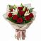 Букет цветов из: Лилии и Розы в Урожайном
