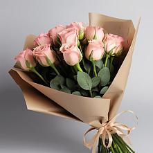Букет 11 Нежных роз в Урожайном