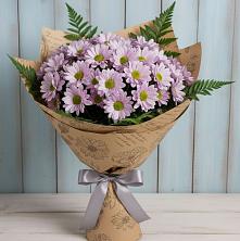 Букет цветов из:  Хризантемы в Урожайном