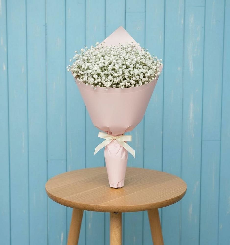 Букет цветов из: Гипсофила в Урожайном