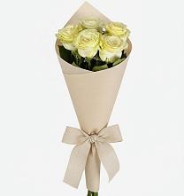 Букет цветов из:  Розы в Урожайном