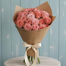 Букет цветов из:  Розы в Урожайном