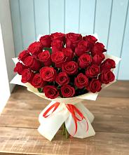 Букет 29 Красных роз в Урожайном