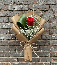 Букет цветов из:  Розы в Урожайном