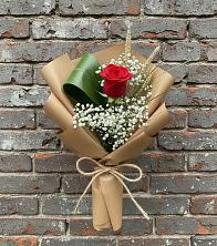 Букет цветов из:  Розы в Урожайном