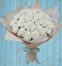 Букет цветов из:  Гвоздики в Урожайном