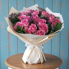 Букет цветов из:  Розы в Урожайном